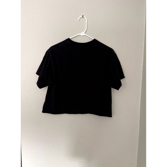 Notorious BIG and Jay Z Black Cropped Tee Shirt Medium - Picture 4 of 10
